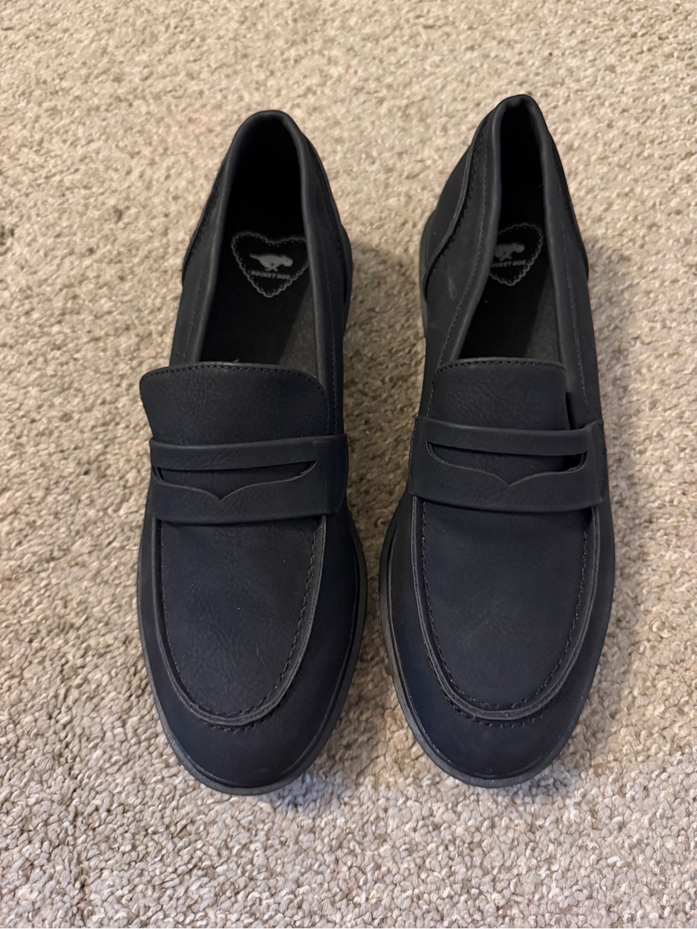 Rocket Dog Black Classic Penny Loafers